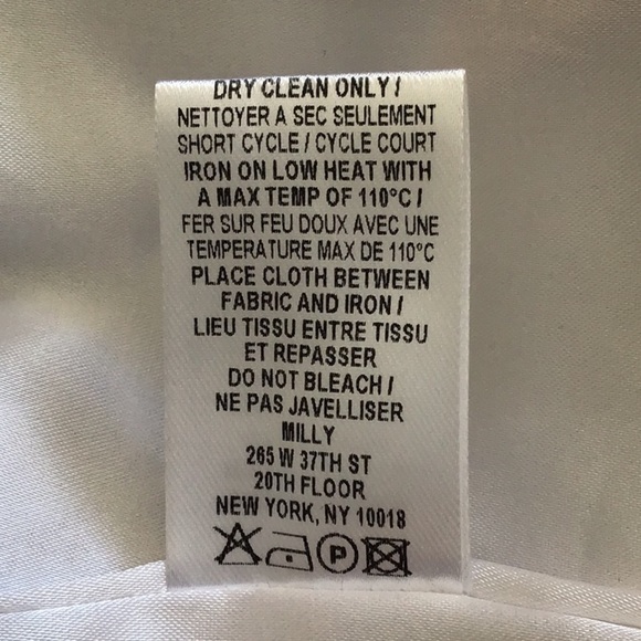 milly Dress: Mesh Cutout Overlay on White Lining - Picture 8 of 8